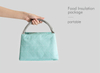 Custom logo women cooler tote bag work office lunch bag thermal insulated bag for hiking beach