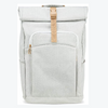 Ladies White Rolltop Backpack Bag School15.6" Gaming Laptops Travel Backpack Custom Logo Pockets for Backpack Bag Student Women