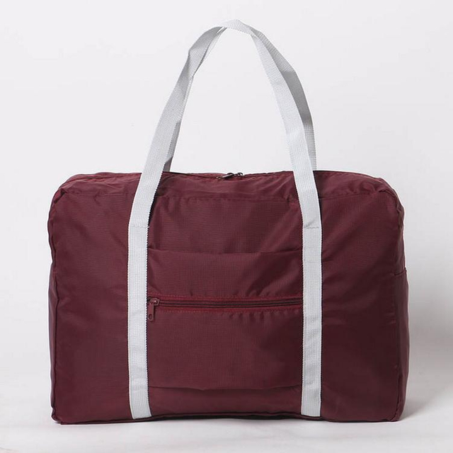 Lightweight waterproof foldable travel bag wholesale promotion folding duffle bags for men women packable gym sport bag