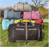 65L Foldable Waterproof Travel Duffel Garment Gym Sports Bags Duffle Overnight Weekend Bag with Shoes Pocket for Men Women