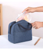 Leakproof And Cooler Lunch Box Tote Bags Portable New Design Promotional Thermal Soft Insulated Lunch Cooler Bag