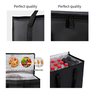 Leakproof Picnic Lunch Bag Insulated Food Lunch Box Eco-friendly Cooler Bag for Camping Travel Work