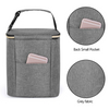 Reusable Breast Milk Cooler Lunch Bag Leakproof Baby Bottles Insulated Bag for Up To 4 Large 9 Ounce Bottles
