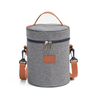 Thickened Insulated Portable Cylinder Lunch Bag To Carry Cooler Bag To Work