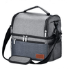Double Layer Insulated Lunch Cooler Bag Portable Picnic Lunch Box Organizer Thermal Fish Lunch Cooler Bags