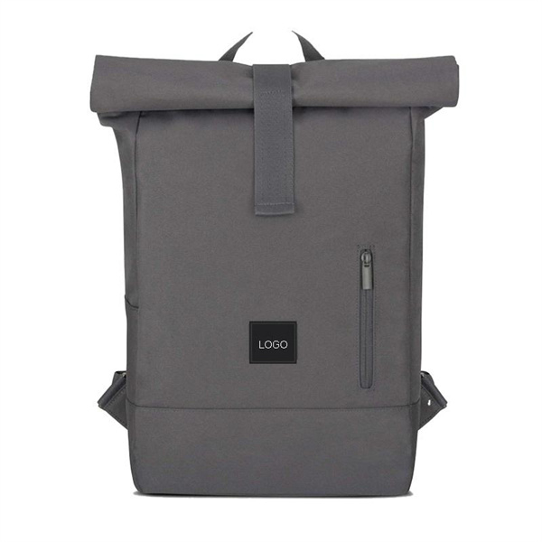 2024 Lightweight Casual Bagpack Rolltop School Bag Laptop Backpack Waterproof Roll Top Backpack