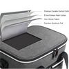 Waterproof Double Compartment Insulated Cooler Lunch Bag for Men and Women Leakproof Large Reusable Lunch Box for Office Work