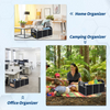 Waterproof Car Trunk Storage Organizer Groceries Collapsible Cargo Trunk Storage Organizer for Car SUV Van Auto Sedans