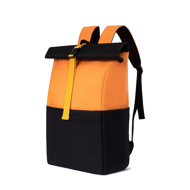 Waterproof Trendy Fashion Boys Girls Casual Day Pack Expandable Roll Top Backpack Private Label with Laptop Pocket