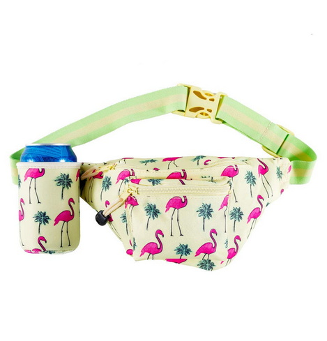 Customized Print Private Label Fannie Packs Variety Colorful Travel Portable Bum Belt Sport Waist Bag For Woman