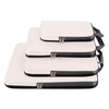Custom Logo 4 Set/5 Set/6 Set Compression Packing Cubes Travel Expandable Packing Organizers with SBS Zipper Man Women