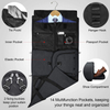 Convertible Waterproof Travel Duffel Bag Mens Business Garment Bags with Shoulder Strap, Shoes Compartment