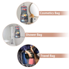 Custom Man Woman Travel Daily Toiletry Bag Waterproof Fabric Wash Bag Storage of Toiletries, Shaver,Cosmetics