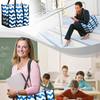 Giftlarge Capacity Teacher Gift Tote Sling Bag with Pockets And Mesh Pockets inside for Ladies