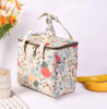 Portable Women Office Reusable Thermal Insulated Lunch Cooler Bag Nice Pattern Printing For Women Girls Picnic And Travel