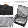 Custom Logo Double Deck Large Capacity Lunch Bags Women Insulated Lunch Box Cooler Tote Bag Organizer For Outdoor