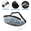 Fashion Style Adjustable Casual Waist Bag For Travel Hiking Sports Hip Pack Fanny Pack For Men And Women