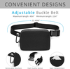 Custom Unisex Fanny Pack With Adjustable Strap Small Waist Pouch For Travel Workout Running Hiking