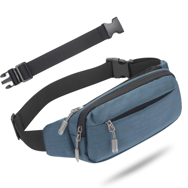 Outdoor travel custom logo unisex crossbody bag bumbag waist bags fanny packs with adjustable strap