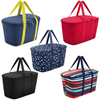 Portable Basket Insulated Cooler Tote Lunch Picnic Bag Cooler Bags Custom Logo Insulated Sublimation Lunch Bag