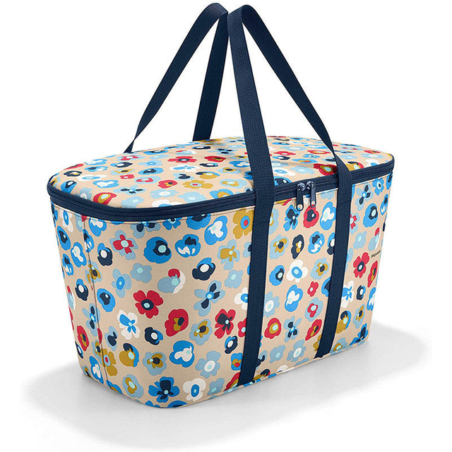 Portable Basket Insulated Cooler Tote Lunch Picnic Bag Cooler Bags Custom Logo Insulated Sublimation Lunch Bag