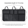 Car Trunk Storage Bag Multi-Functional Vehicle Storage Bag Seat Back Hanging Bag Back Seat Organizer
