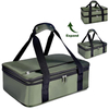 BSCI Amazon's Hot Seller Expandable Insulated Double Portable Tote Bag Waterproof Outdoor Picnic Cooler Lunch Bag