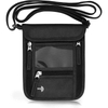 classical waterpoof oxford travel neck pouch passport holder with RFID Blocking for women and men