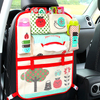 Sublimation Organizer for Trunk Seat Organizer with Tissue Box Large Capacity Storage Car Trunk Car Boot Seat Back Organizer
