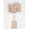 Shopping Grocery Organic Cotton Handbag Muslin Canvas Tote Bag with Custom Printed Logo