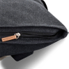 Durable anthracite vintage 20L rucksack roll top daypack eco PVC free men roll up canvas backpack custom