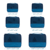 Ultimate Packer 5pc Sampler Set Suitcase Travel Organizer Luggage Bags