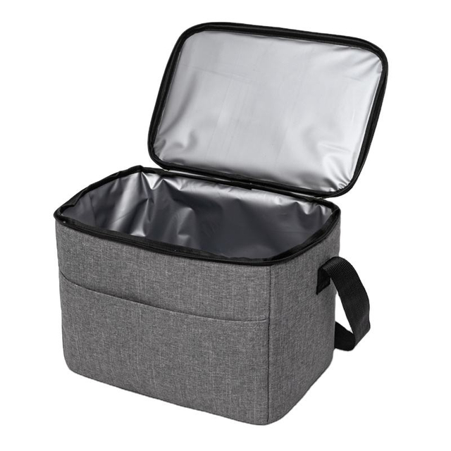 PEVA Hot Sealed Leakproof Drinks Meals Foods Lunch Box Thermal Bag Cooler Factory Cheap Soft Insulated Picnic Cooler Bags