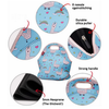 Neoprene Lunch Bag for Kids School Insulated Lunch Box Tote for Women Men Custom Lunch Neoprene Cooler Bag