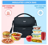 Portable Two Compartment Soft Picnic Cooler Bag Custom Design Cooling Insulated Lunch Bags for Adults