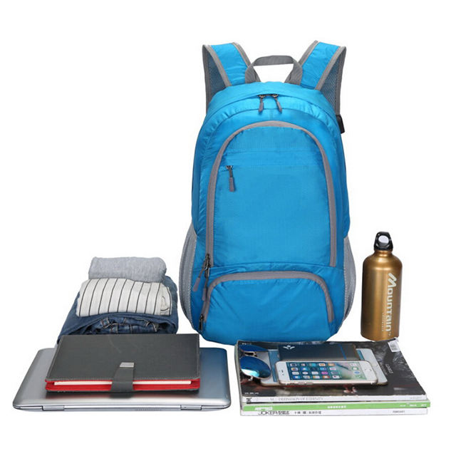 Wholesale custom men laptop school bag bagpack foldable back pack USB port backpack bag