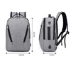 Water Resistant Smart Sport Backpack With Usb Charging Port/With Password Lock