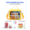 Wholesale Outdoor Picnic Insulation Lunch Bag Cooler Food Bag For Kids