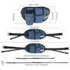 Men woman travel hiking running dog treat fanny pack waist bag with bottle holder for pet treat