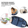 Men woman travel hiking running dog treat fanny pack waist bag with bottle holder for pet treat