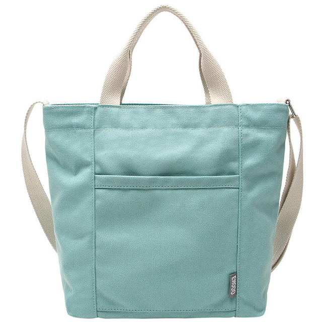 Fashion cotton canvas shopper bag woman crossbody shoulder bag heavy duty canvas tote bag custom logo