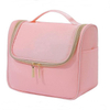 Custom Stylish Waterproof Women Hanging Toiletry Storage Organizer Wash Bag Candy Make Up Bag Cosmetic for Travel