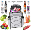 Large Capacity Leakproof Thermal Bag Picnic Hiking Fishing Travel Insulated Cooler Backpack