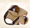 Luxury Heavy Duty Shoulder Bag Solid Color Casual Canvas Shopping Tote Bag