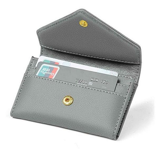 Woman PU Leather Card Case Wallet Credit Card Holder For Ladies