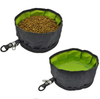 Collapsible Folding Portable Waterproof Dog Feed Bag Food Water Container Bowl Dog Bowl Travel