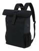 Good Design Durable Rpet Roll Top Backpack Bag Roll Up Backpack with USB Charger Port