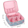 Travel Makeup Bag Large Cosmetic Bag Make Up Case Organizer for Women And Girls