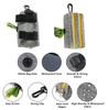 Custom Pets Walking Running Garbage Waste Bag Holder Dog Poop Bag Dispenser Attached on the Leash