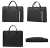 Waterproof Business Notebook Bag Tote Briefcase Bags 15.6 Inch Laptop Bag Logo Antishock with Velvet Lining